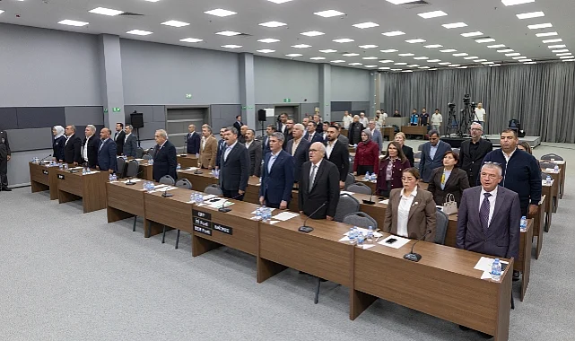 Mersin BB Meclisi Başkan Vekili Genç Başkanlığında toplandı