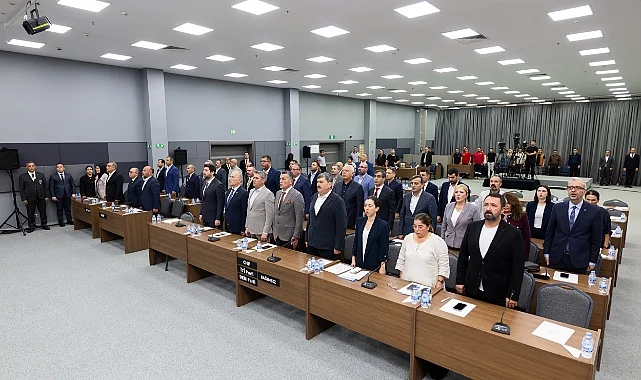 Mersin Büyükşehir Meclisi'nin Ekim ayı 1. Birleşimi yapıldı