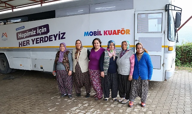 ‘Mobil Kuaför’ kırsalda vatandaşları mutlu ediyor